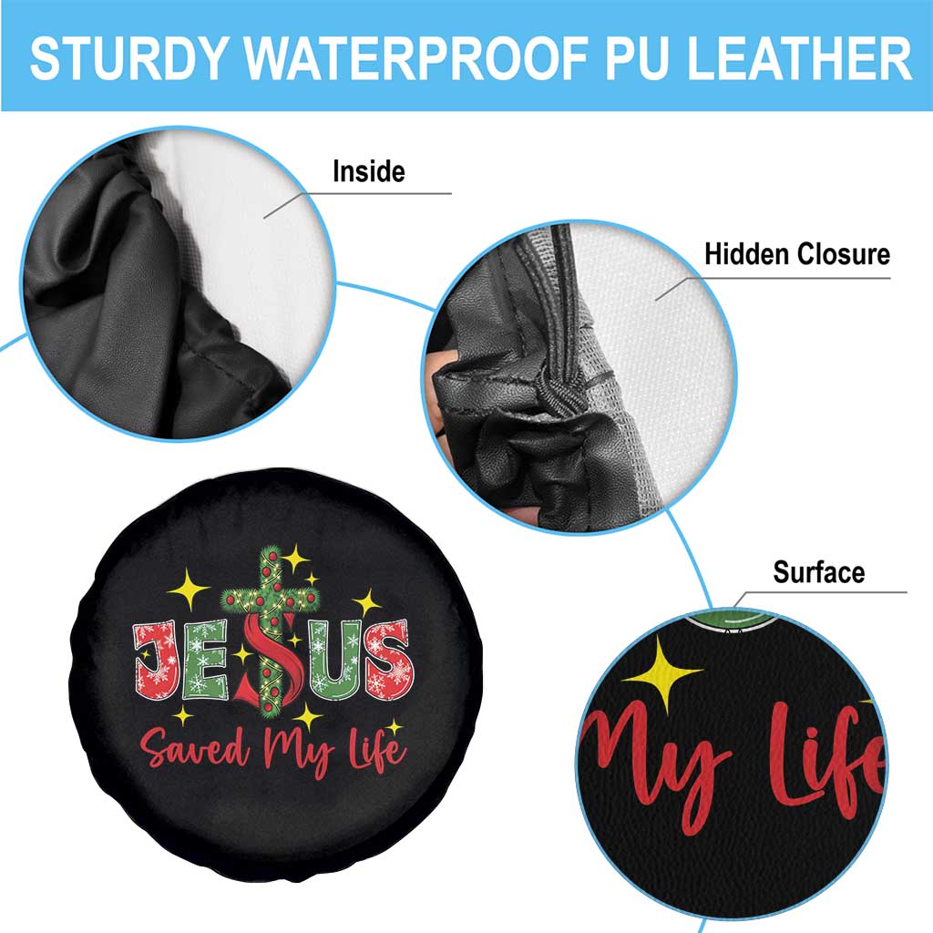 Jesus Christian Christmas Spare Tire Cover Religious Cross Bible Verse - Wonder Print Shop