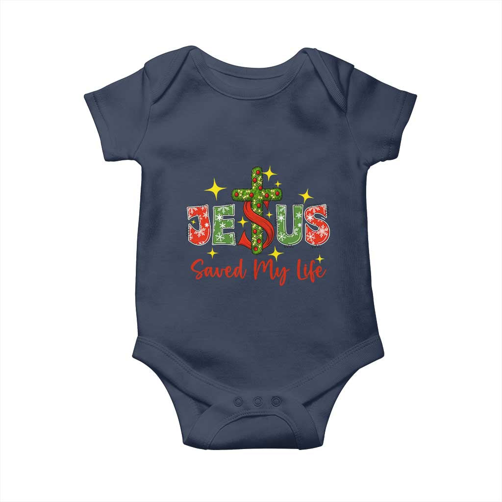 Jesus Christian Christmas Baby Onesie Religious Cross Bible Verse - Wonder Print Shop