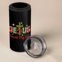 Jesus Christian Christmas 4 in 1 Can Cooler Tumbler Religious Cross Bible Verse - Wonder Print Shop