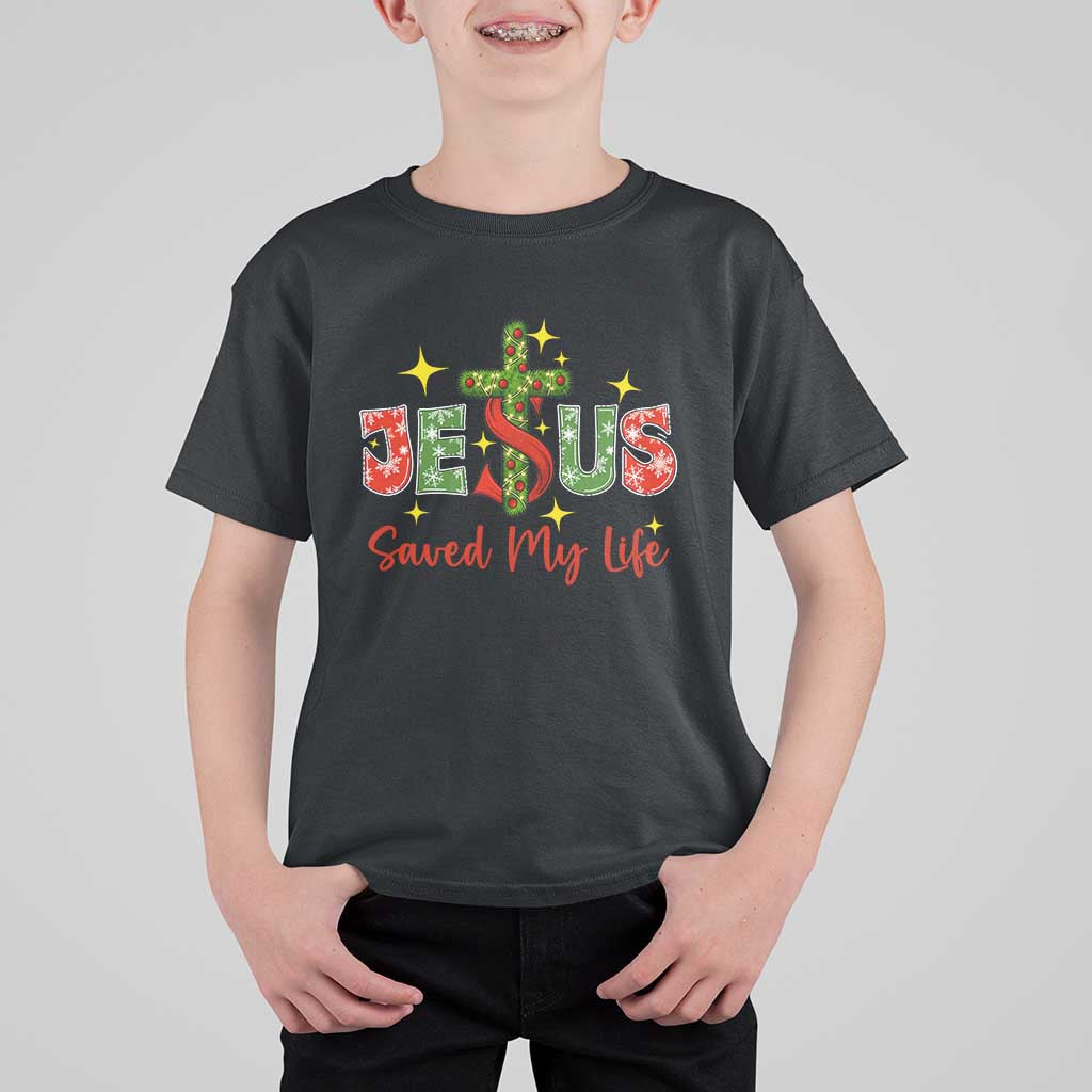 Jesus Christian Christmas T Shirt For Kid Religious Cross Bible Verse - Wonder Print Shop