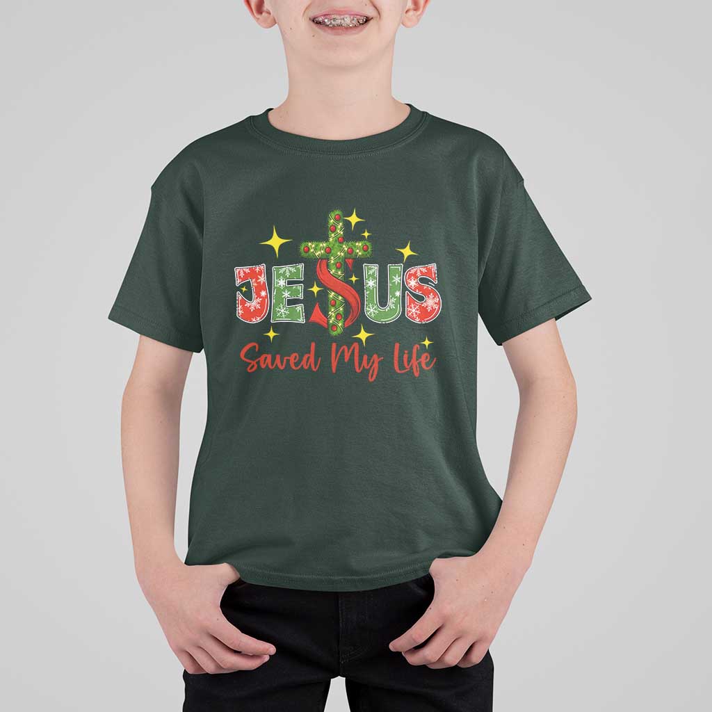 Jesus Christian Christmas T Shirt For Kid Religious Cross Bible Verse - Wonder Print Shop