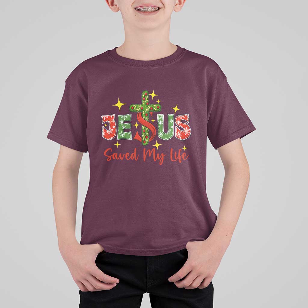 Jesus Christian Christmas T Shirt For Kid Religious Cross Bible Verse - Wonder Print Shop