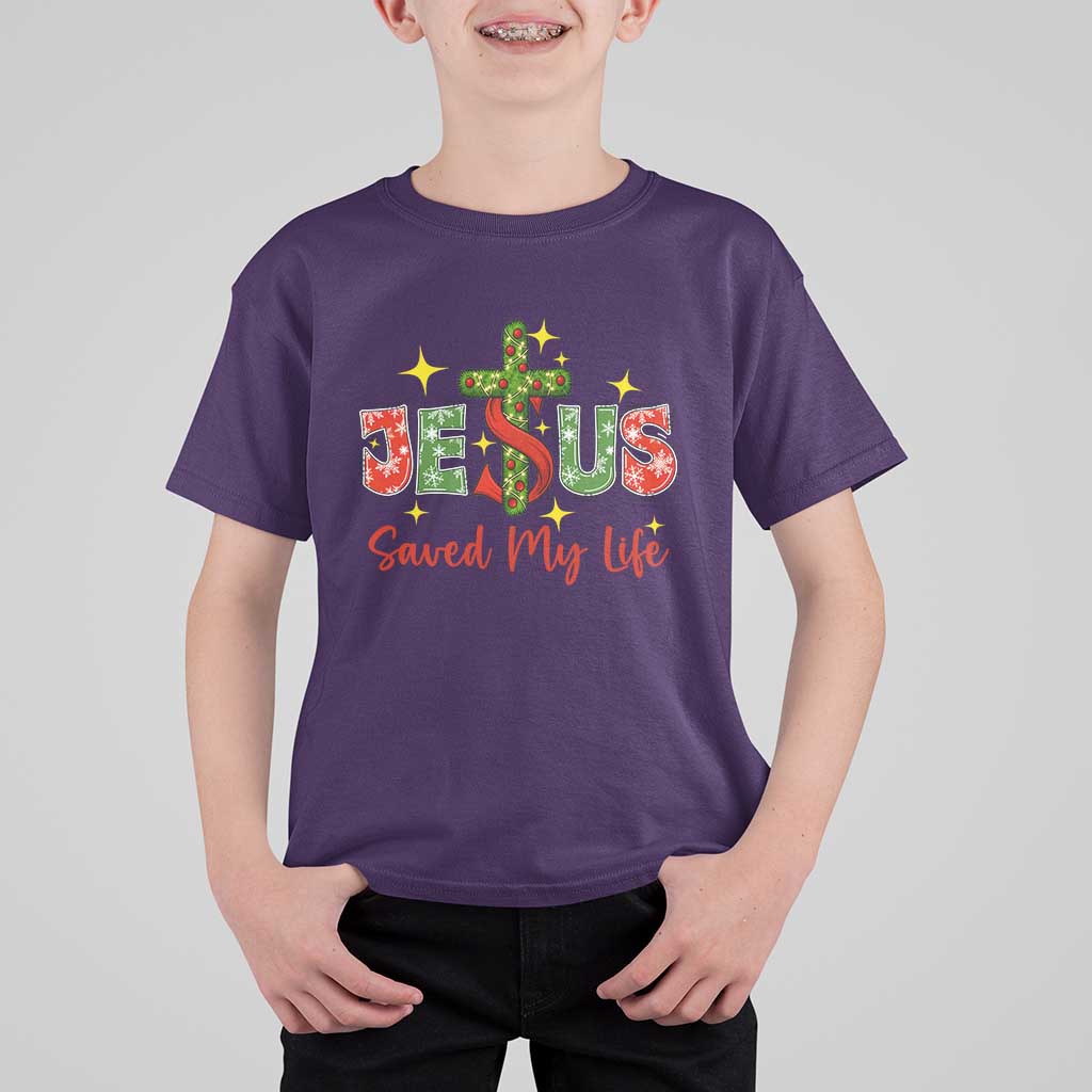 Jesus Christian Christmas T Shirt For Kid Religious Cross Bible Verse - Wonder Print Shop