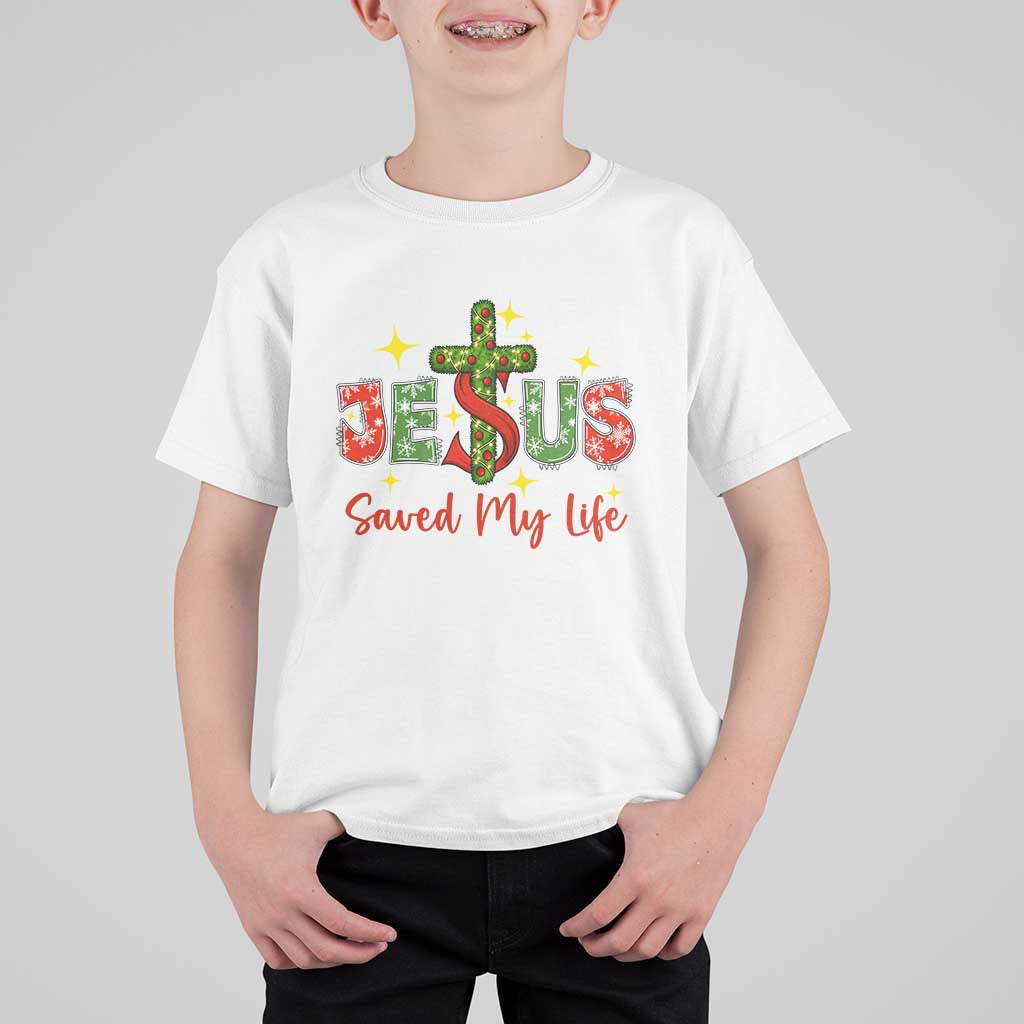 Jesus Christian Christmas T Shirt For Kid Religious Cross Bible Verse - Wonder Print Shop