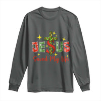 Jesus Christian Christmas Long Sleeve Shirt Religious Cross Bible Verse - Wonder Print Shop