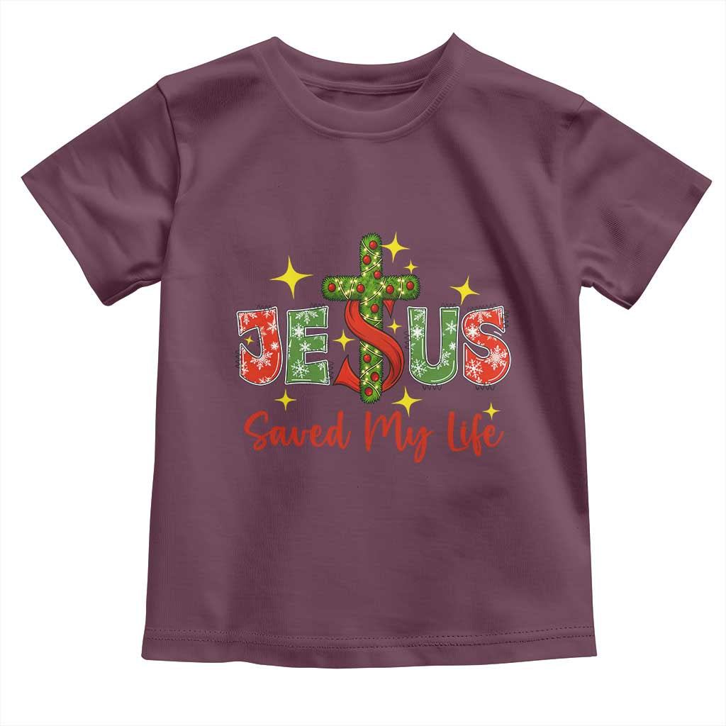 Jesus Christian Christmas Toddler T Shirt Religious Cross Bible Verse - Wonder Print Shop