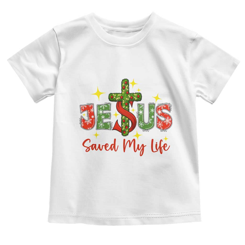 Jesus Christian Christmas Toddler T Shirt Religious Cross Bible Verse - Wonder Print Shop
