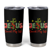 Jesus Christian Christmas Tumbler Cup Religious Cross Bible Verse - Wonder Print Shop