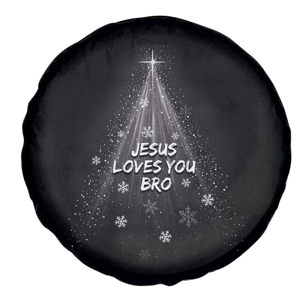 Christian Christmas Spare Tire Cover Jesus Loves You Bro - Wonder Print Shop