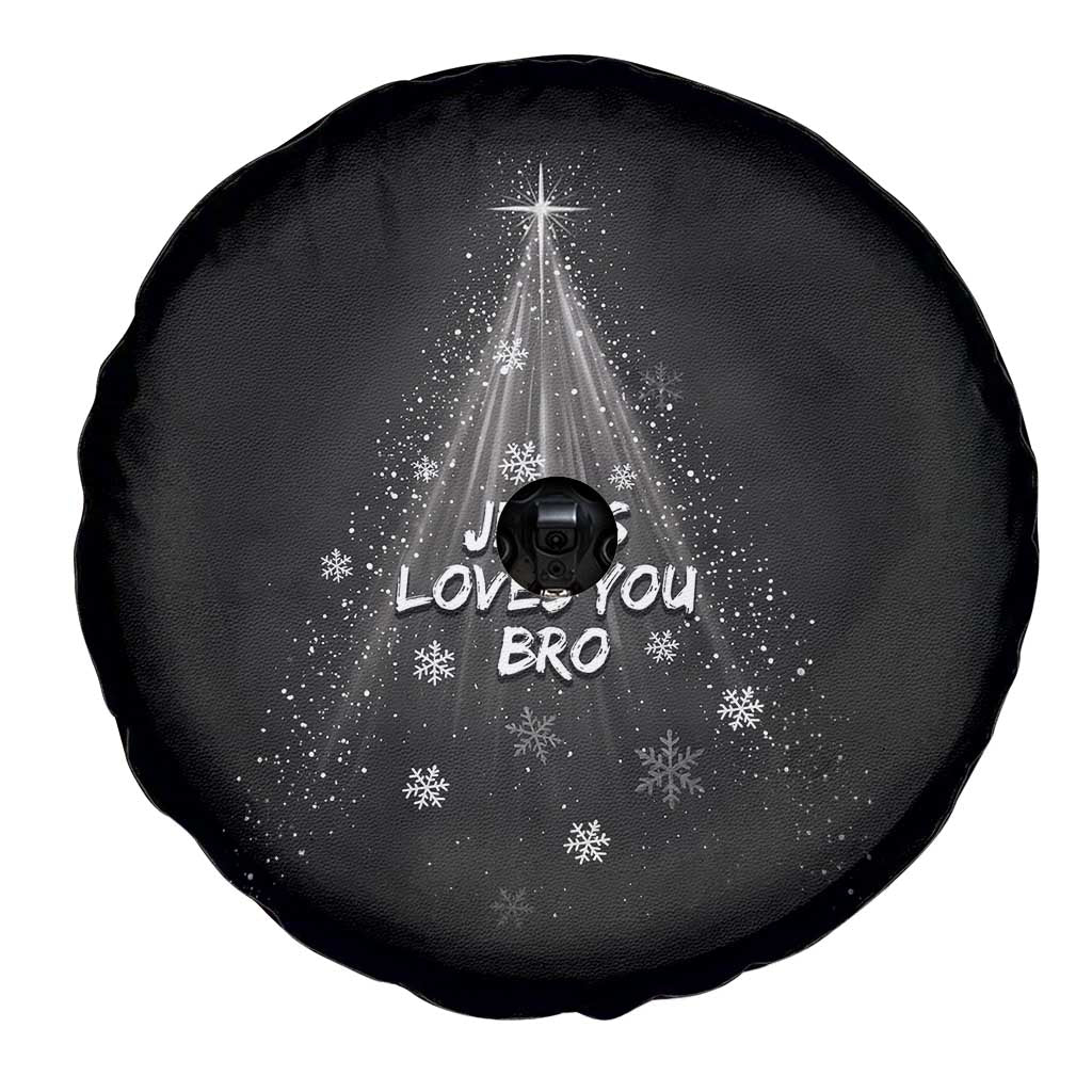 Christian Christmas Spare Tire Cover Jesus Loves You Bro - Wonder Print Shop