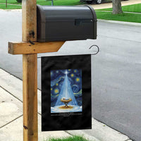 Christian Christmas Garden Flag Nativity Scene Jeus Baby Starry Night Xmas - Wonder Print Shop