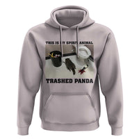 Trashed Panda Hoodie My Spirit Animal Funny Drunk Raccoon Meme - Wonder Print Shop