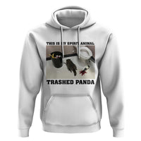Trashed Panda Hoodie My Spirit Animal Funny Drunk Raccoon Meme - Wonder Print Shop