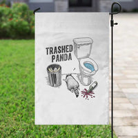 Trashed Panda Garden Flag Funny Drunk Racoon Meme - Wonder Print Shop