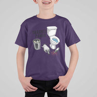 Trashed Panda T Shirt For Kid Funny Drunk Racoon Meme - Wonder Print Shop