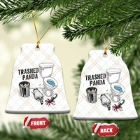Trashed Panda Ceramic Ornament Funny Drunk Racoon Meme - Wonder Print Shop
