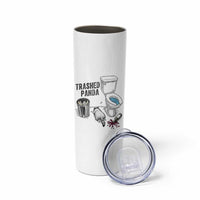 Trashed Panda Skinny Tumbler Funny Drunk Racoon Meme - Wonder Print Shop