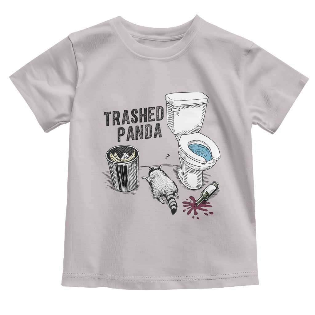 Trashed Panda Toddler T Shirt Funny Drunk Racoon Meme - Wonder Print Shop
