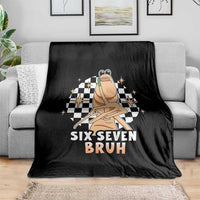 Marcus The Worm Meme Throw Blanket 67 Six Seven Gen Z Humor - Wonder Print Shop