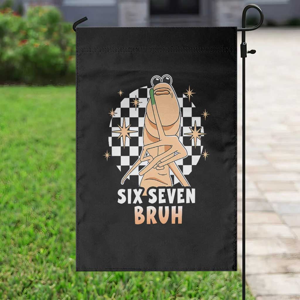 Marcus The Worm Meme Garden Flag 67 Six Seven Gen Z Humor - Wonder Print Shop