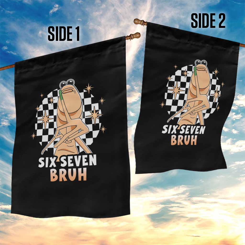 Marcus The Worm Meme Garden Flag 67 Six Seven Gen Z Humor - Wonder Print Shop