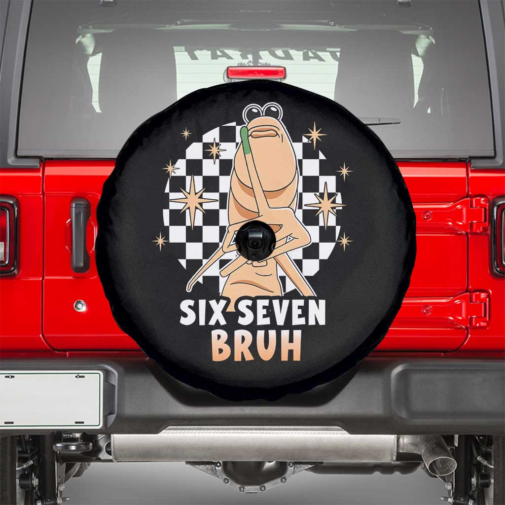 Marcus The Worm Meme Spare Tire Cover 67 Six Seven Gen Z Humor - Wonder Print Shop