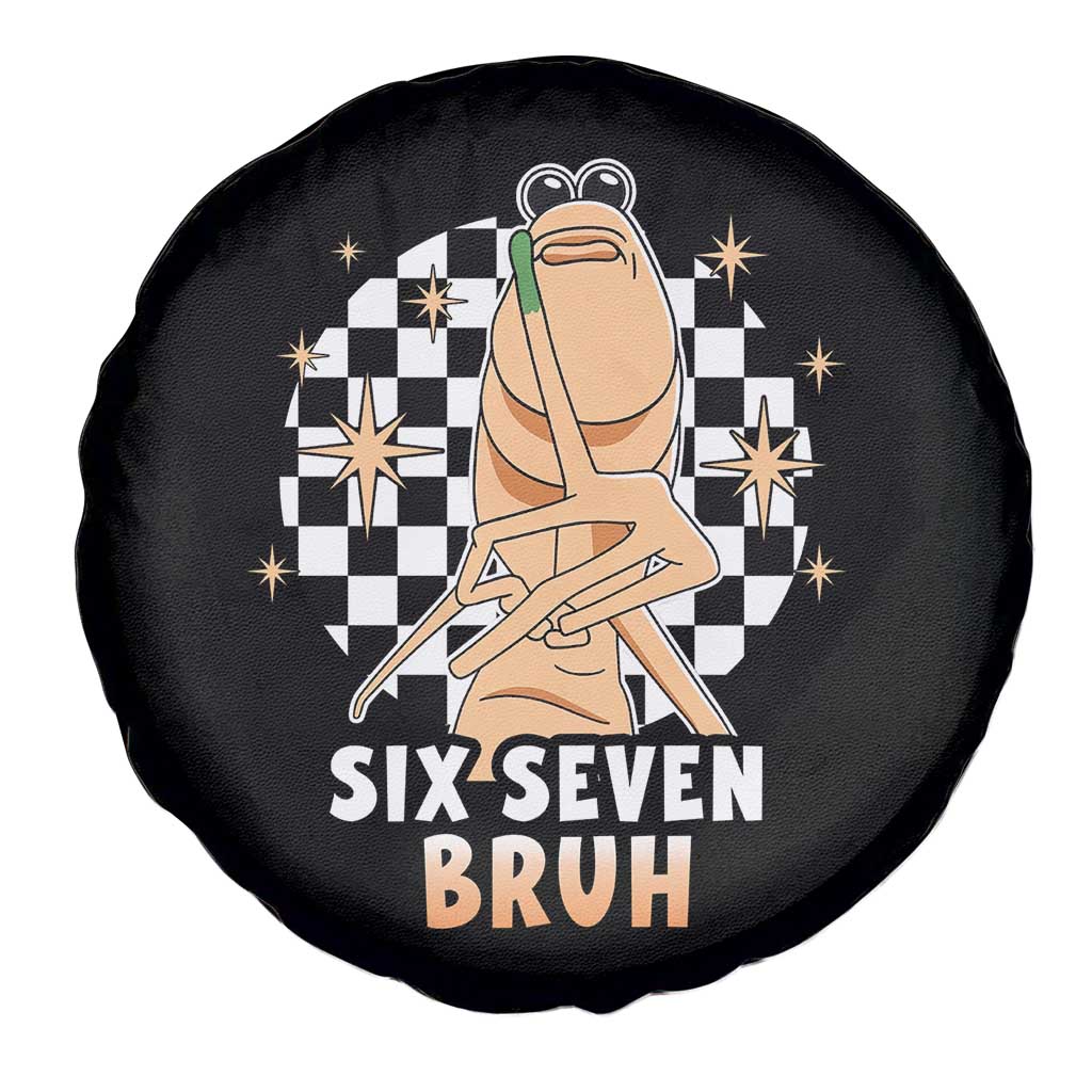 Marcus The Worm Meme Spare Tire Cover 67 Six Seven Gen Z Humor - Wonder Print Shop