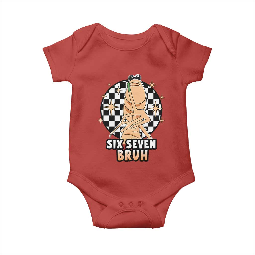 Marcus The Worm Meme Baby Onesie 67 Six Seven Gen Z Humor - Wonder Print Shop