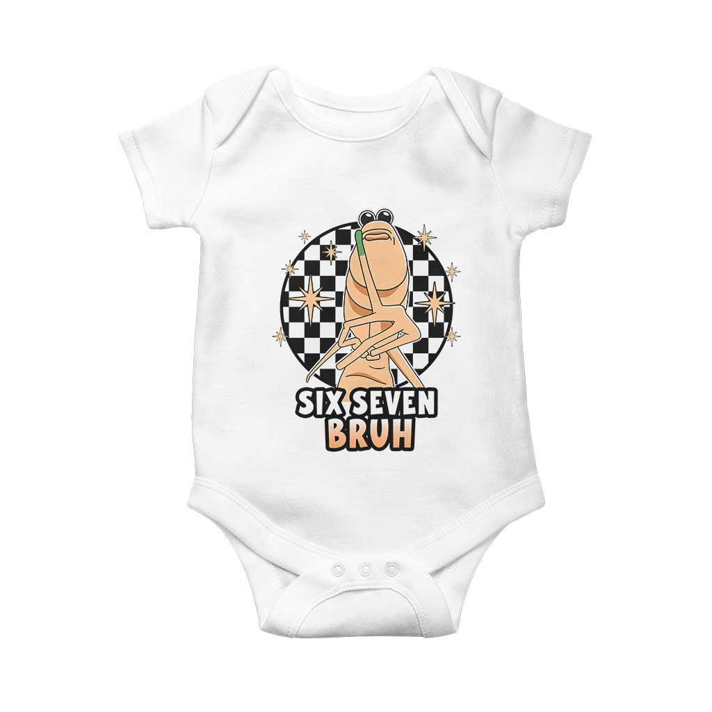 Marcus The Worm Meme Baby Onesie 67 Six Seven Gen Z Humor - Wonder Print Shop