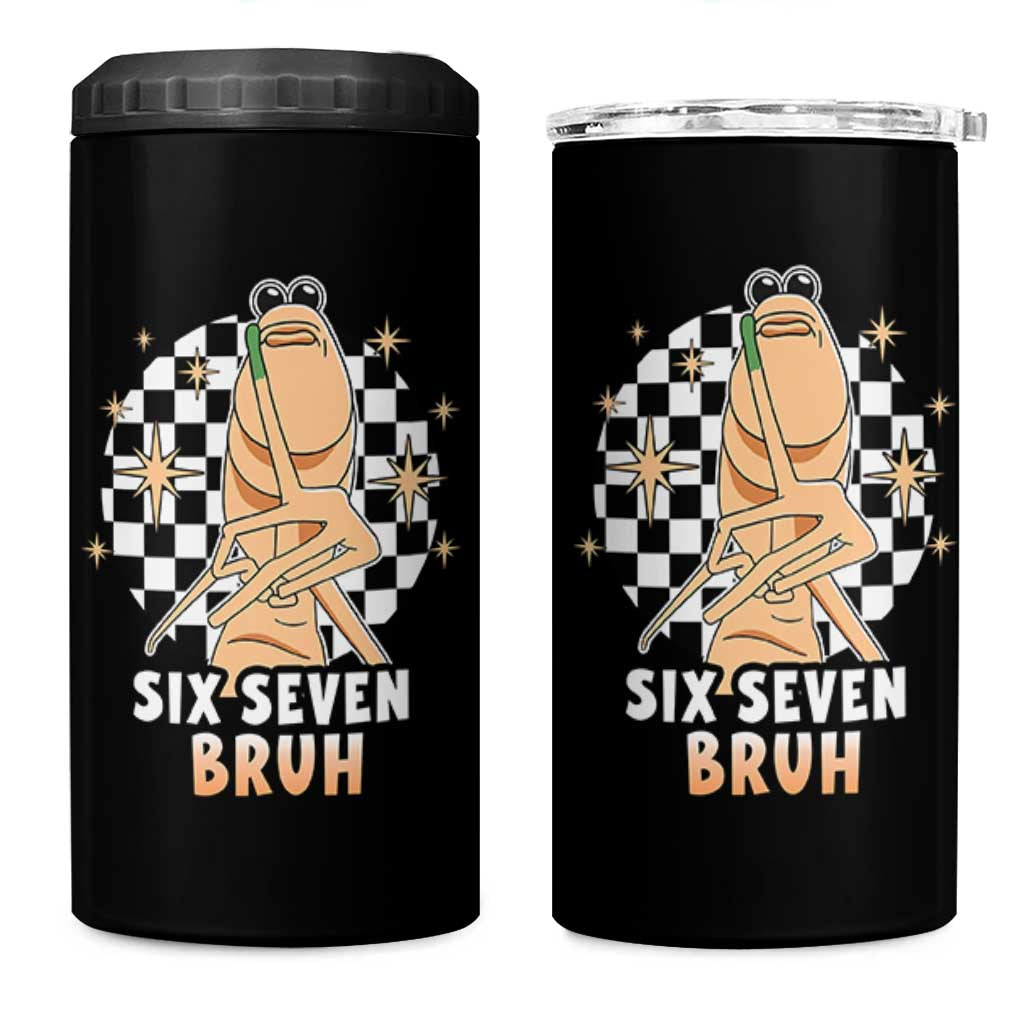 Marcus The Worm Meme 4 in 1 Can Cooler Tumbler 67 Six Seven Gen Z Humor - Wonder Print Shop