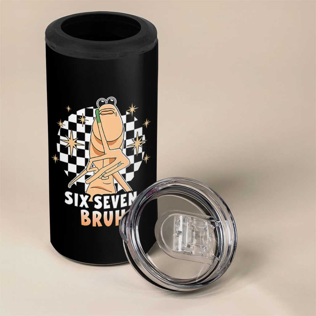 Marcus The Worm Meme 4 in 1 Can Cooler Tumbler 67 Six Seven Gen Z Humor - Wonder Print Shop