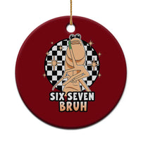 Marcus The Worm Meme Ceramic Ornament 67 Six Seven Gen Z Humor - Wonder Print Shop