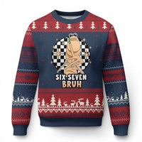 Marcus The Worm Meme Ugly Christmas Sweater 67 Six Seven Gen Z Humor - Wonder Print Shop