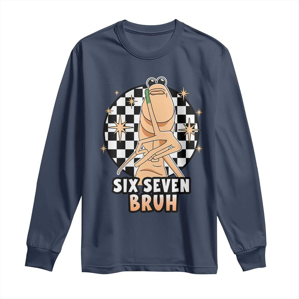 Marcus The Worm Meme Long Sleeve Shirt 67 Six Seven Gen Z Humor - Wonder Print Shop