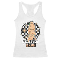 Marcus The Worm Meme Racerback Tank Top 67 Six Seven Gen Z Humor - Wonder Print Shop