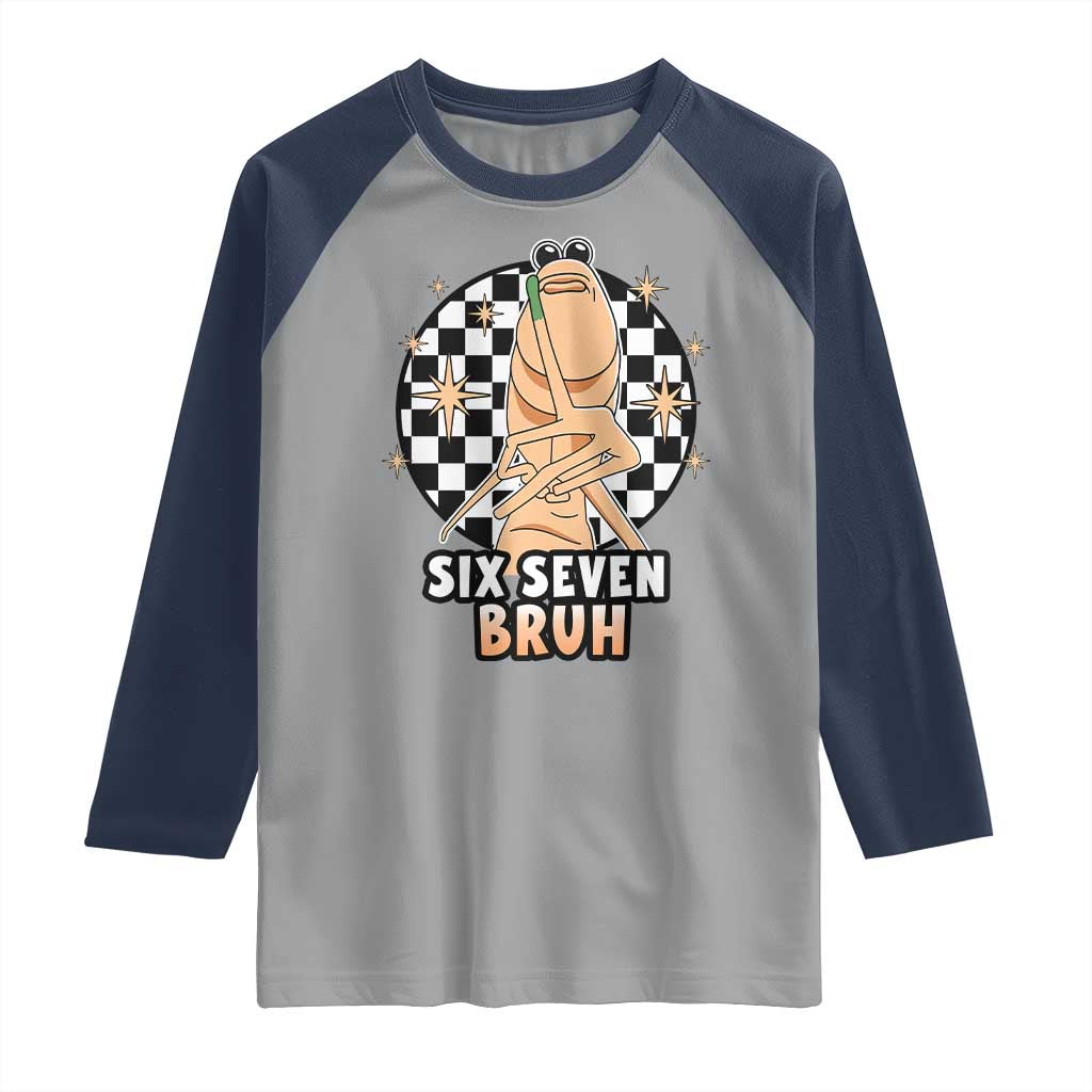 Marcus The Worm Meme Raglan Shirt 67 Six Seven Gen Z Humor - Wonder Print Shop