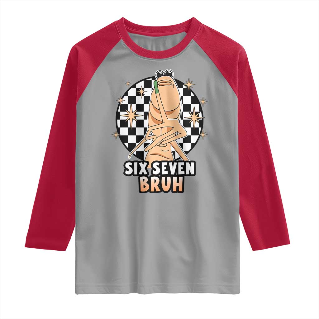 Marcus The Worm Meme Raglan Shirt 67 Six Seven Gen Z Humor - Wonder Print Shop