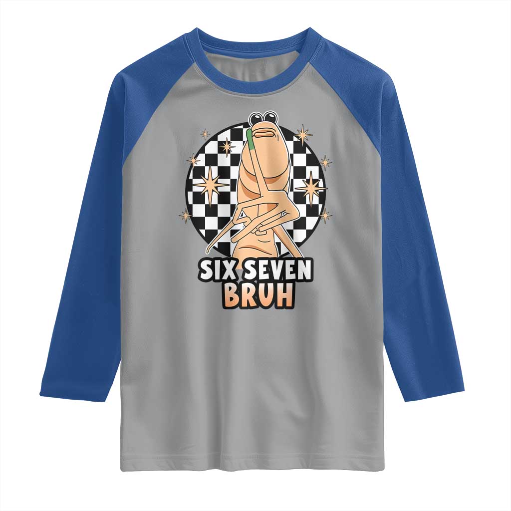 Marcus The Worm Meme Raglan Shirt 67 Six Seven Gen Z Humor - Wonder Print Shop