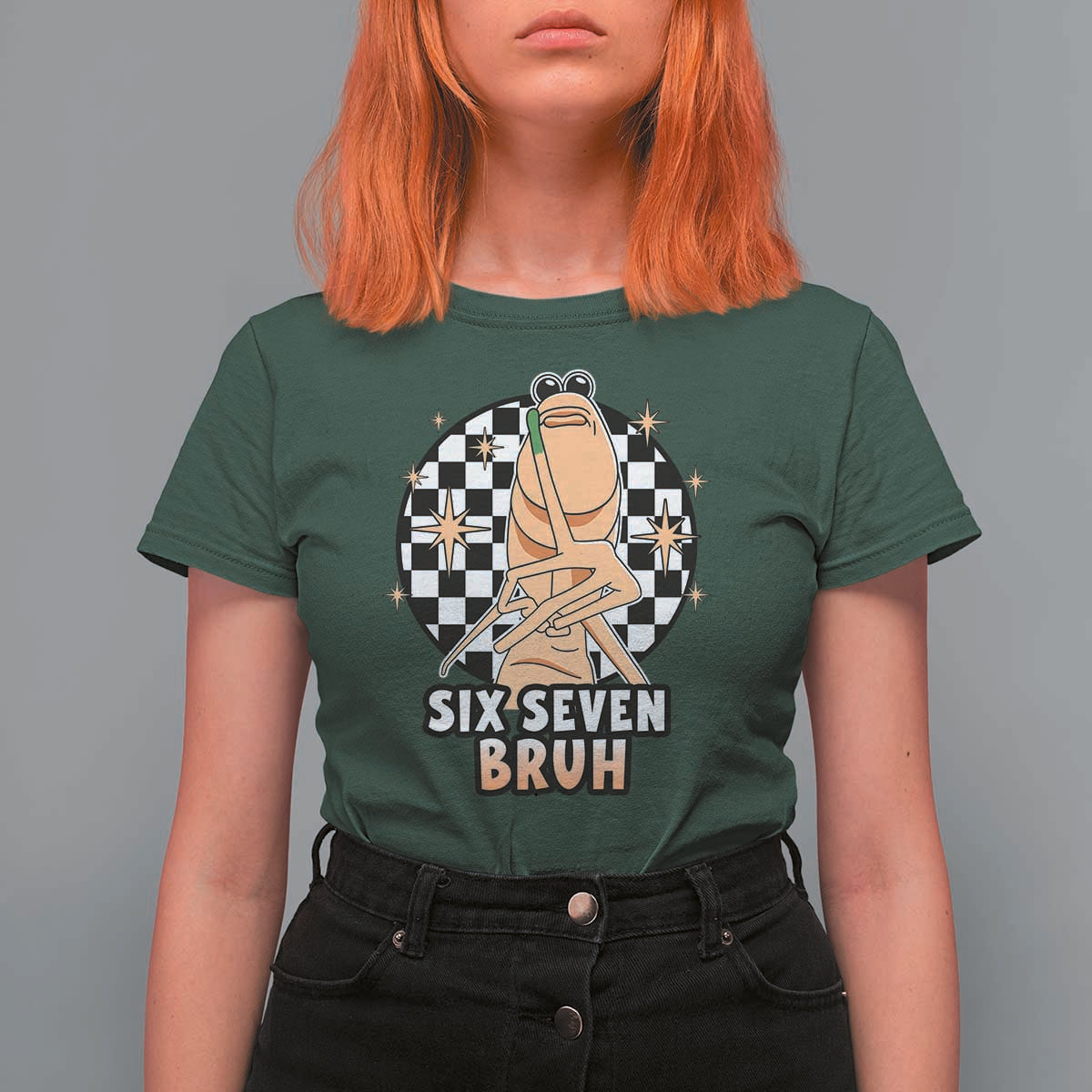 Marcus The Worm Meme T Shirt For Women 67 Six Seven Gen Z Humor - Wonder Print Shop