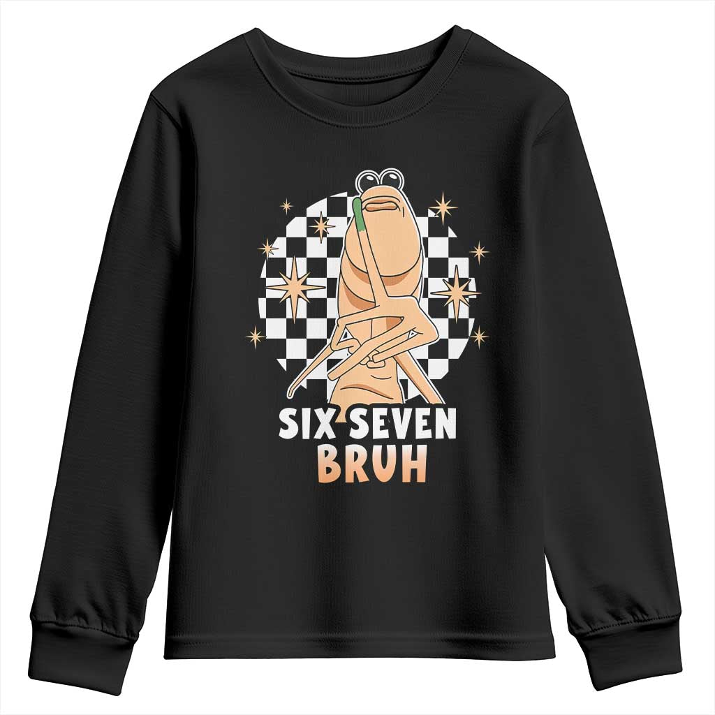 Marcus The Worm Meme Youth Sweatshirt 67 Six Seven Gen Z Humor - Wonder Print Shop
