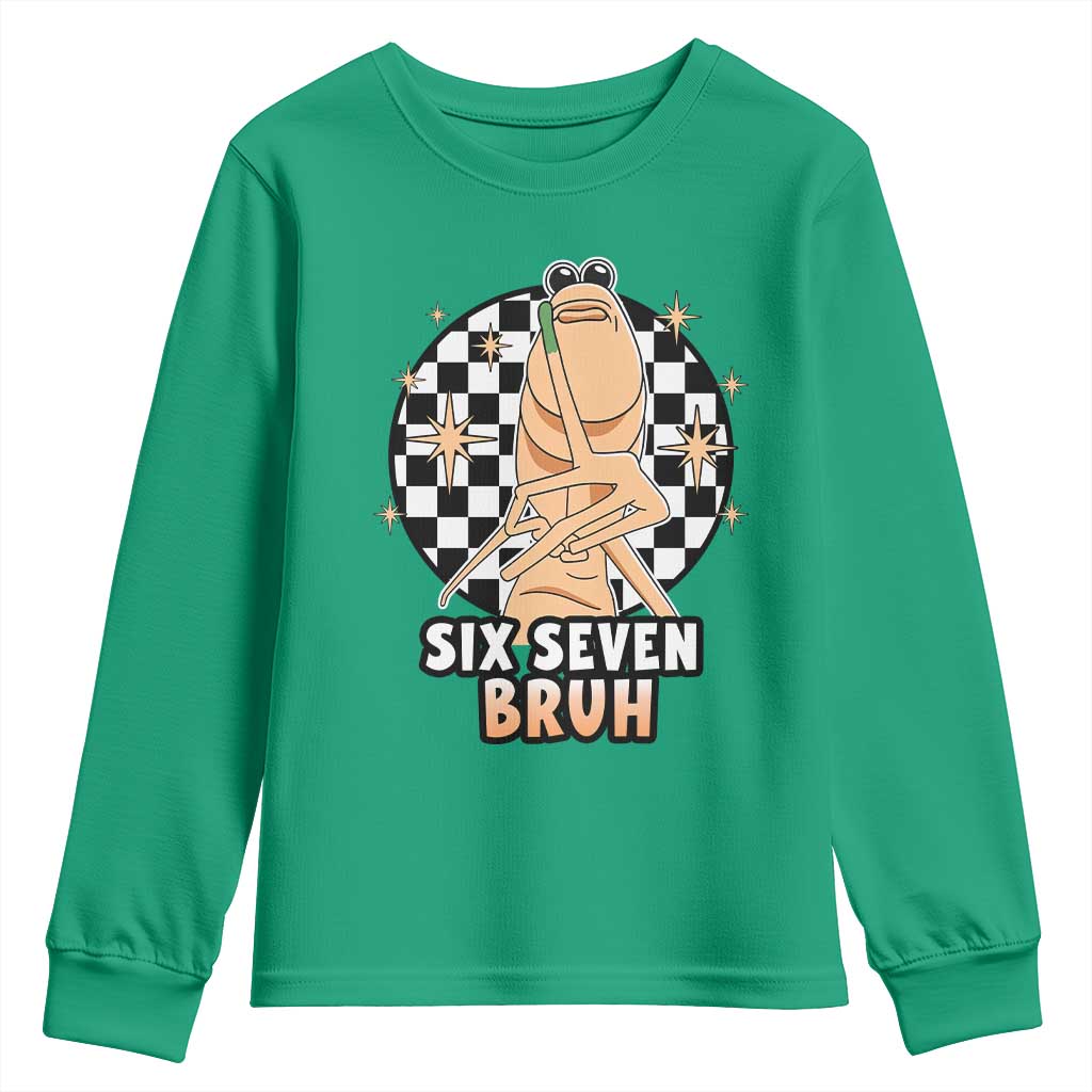 Marcus The Worm Meme Youth Sweatshirt 67 Six Seven Gen Z Humor - Wonder Print Shop