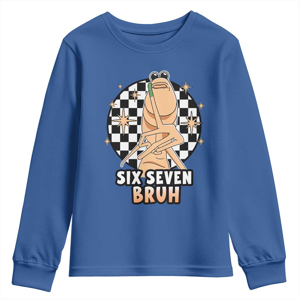 Marcus The Worm Meme Youth Sweatshirt 67 Six Seven Gen Z Humor - Wonder Print Shop