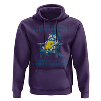 Funny Raccoon Hoodie In The Interest Of Full Transparency It Was Not Easy Peasy Lemon Squeezy - Wonder Print Shop