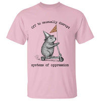 Funny Groundhog Scooter Meme T Shirt Off To Causually Disrupt System Of Oppression - Wonder Print Shop