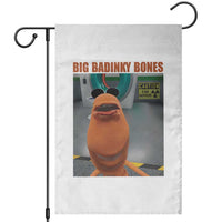 Marcus The Worm Meme Garden Flag Big Badinky Bones - Wonder Print Shop