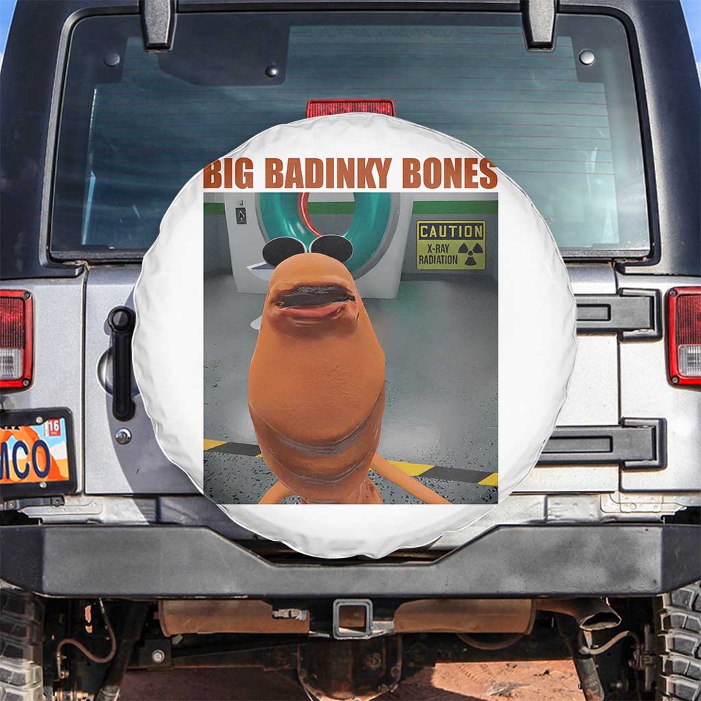 Marcus The Worm Meme Spare Tire Cover Big Badinky Bones - Wonder Print Shop