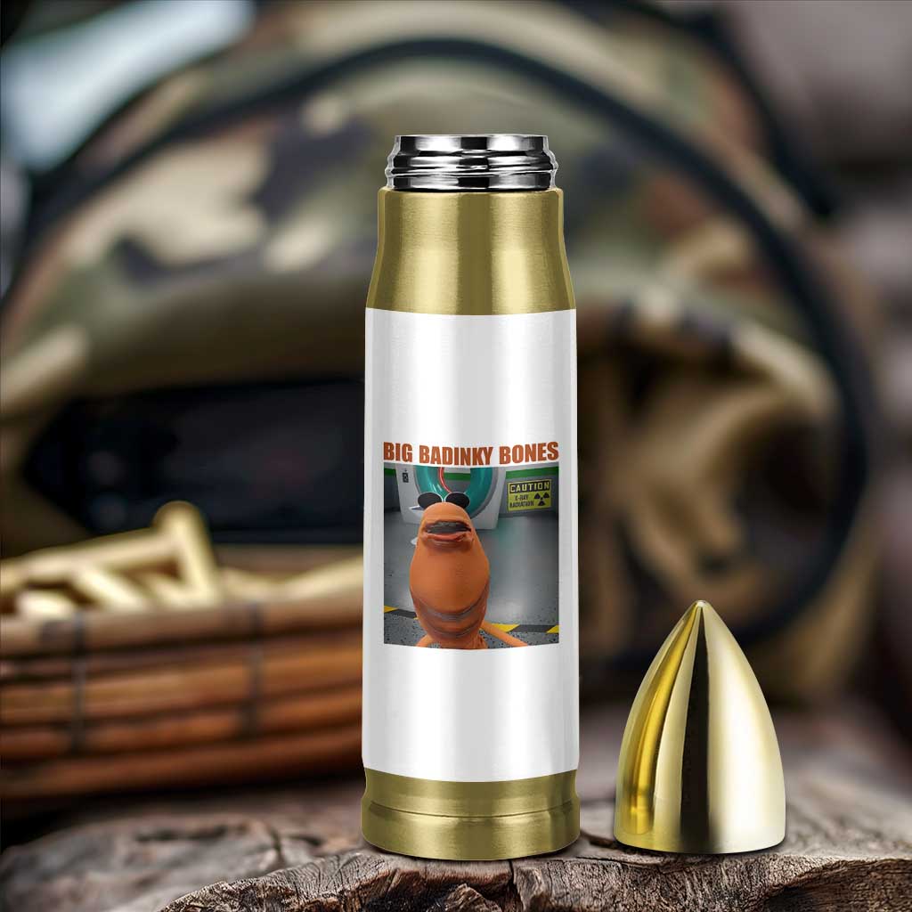 Marcus The Worm Meme Bullet Tumbler Big Badinky Bones - Wonder Print Shop