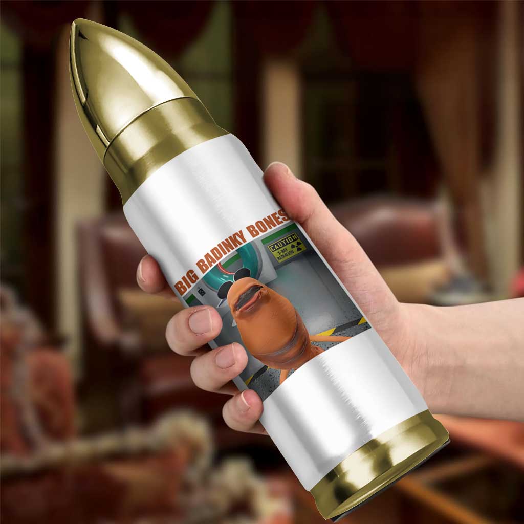 Marcus The Worm Meme Bullet Tumbler Big Badinky Bones - Wonder Print Shop