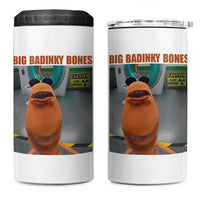 Marcus The Worm Meme 4 in 1 Can Cooler Tumbler Big Badinky Bones - Wonder Print Shop