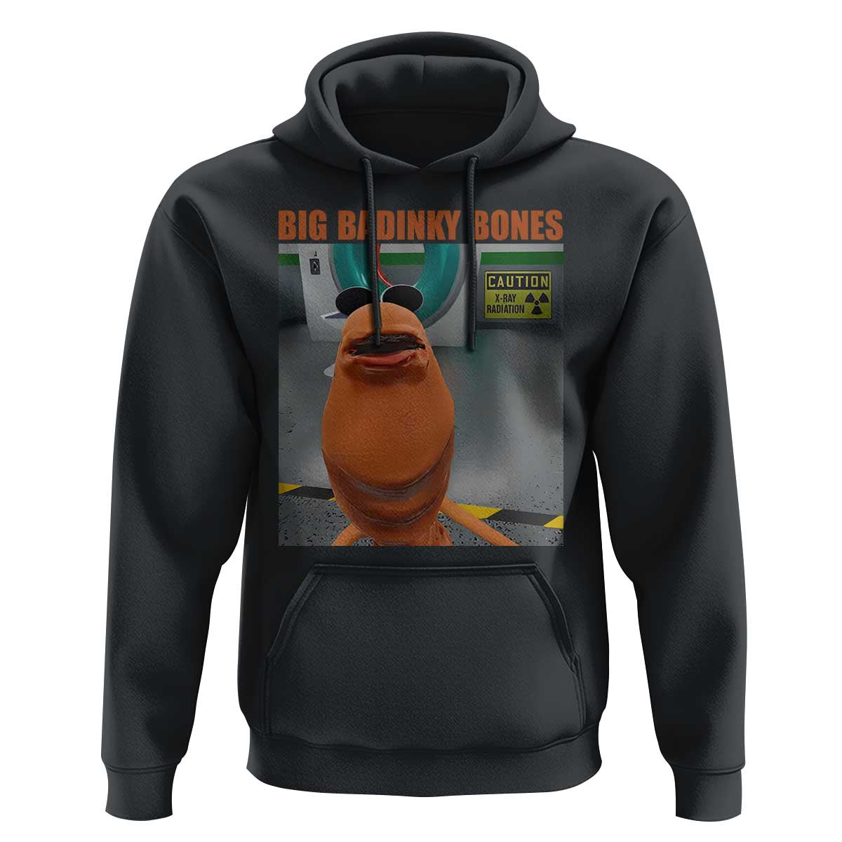 Marcus The Worm Meme Hoodie Big Badinky Bones - Wonder Print Shop